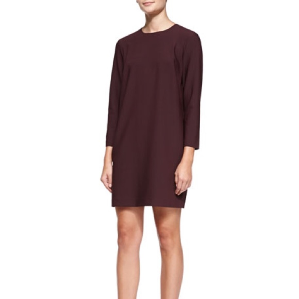 Theory Long Sleeve Shift Dress